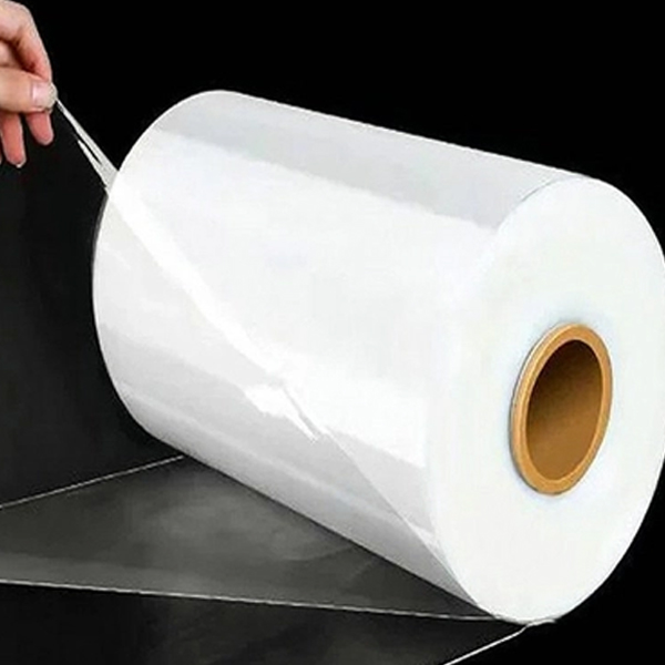 POF matériel fait sur commande Centerfold polyoléfine rétractable Fim emballage en plastique Rolls pour les boissons