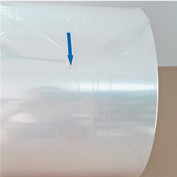 Film thermorétractable POF en rouleau d'enveloppe rétractable d'épaisseur de 19 microns (calibre 75) pour jouet