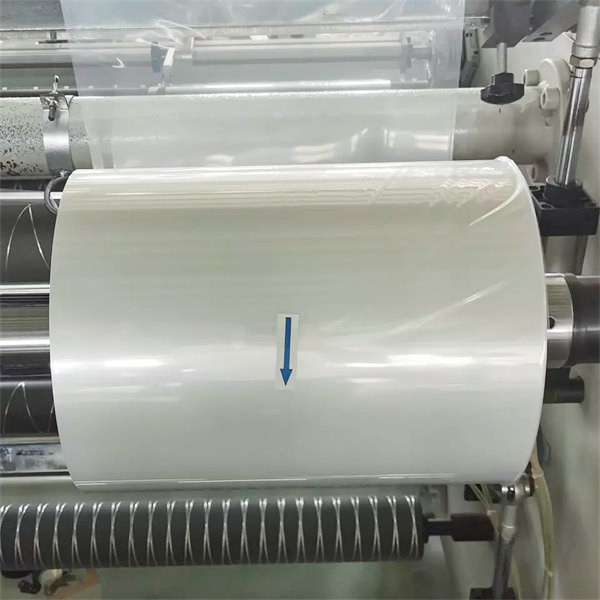 Film thermorétractable de Pof d'extrusion de Co de cinq couches rouleaux en plastique d'enveloppe rétractable de 12 microns